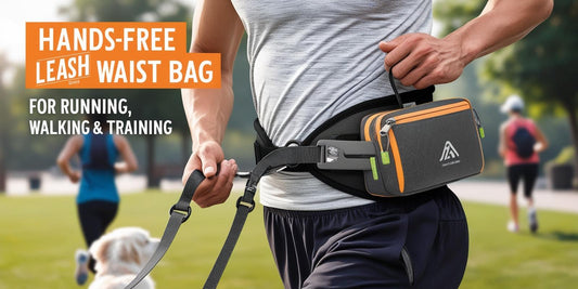 Hands-Free Dog Leash Waist Bag