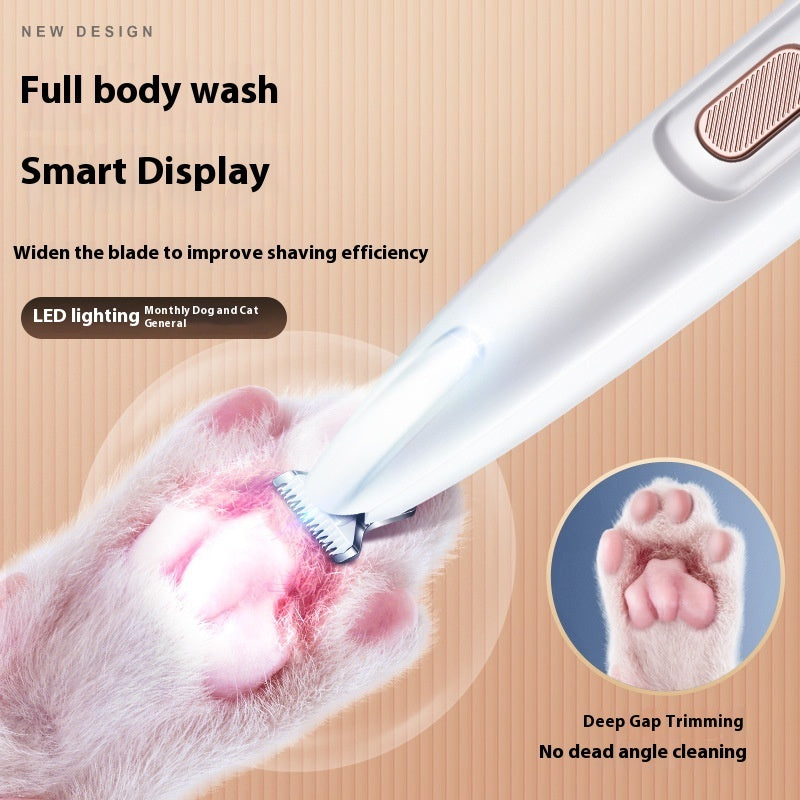 LED Dog Paw Trimmer – Waterproof & Rechargeable Clippers - Shop Happy Paws Now