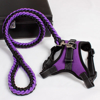 Reflective Dog Harness – Padded, Adjustable & Secure Fit - Shop Happy Paws Now