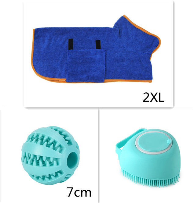 Silicone Pet Bath Brush – Grooming & Shampoo Dispenser - Shop Happy Paws Now