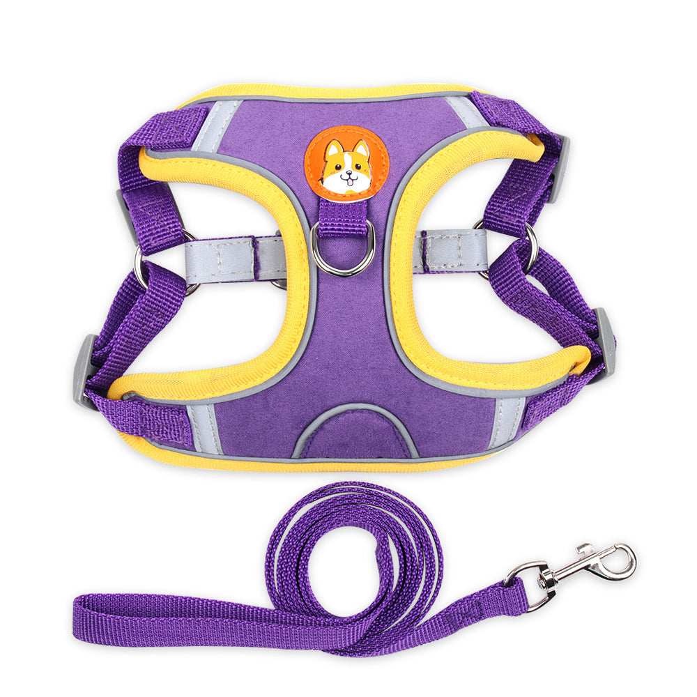 Reflective Dog & Cat Harness – Soft, Breathable & Secure - Shop Happy Paws Now