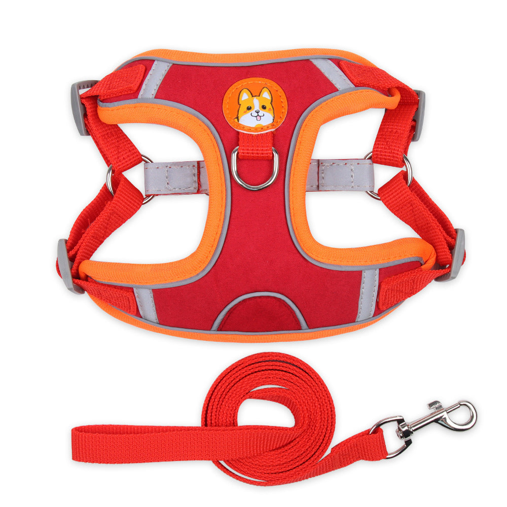 Reflective Dog & Cat Harness – Soft, Breathable & Secure - Shop Happy Paws Now