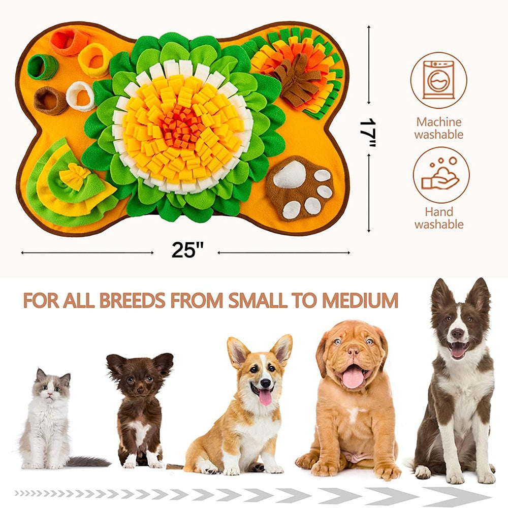 Large Snuffle Mat – Interactive Dog Training & Stress Relief - Shop Happy Paws Now