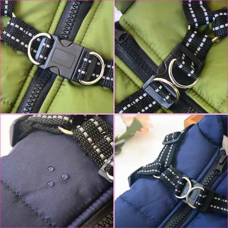 Incredibly Comfortable Dog Jacket With Harness - Shop Happy Paws Now