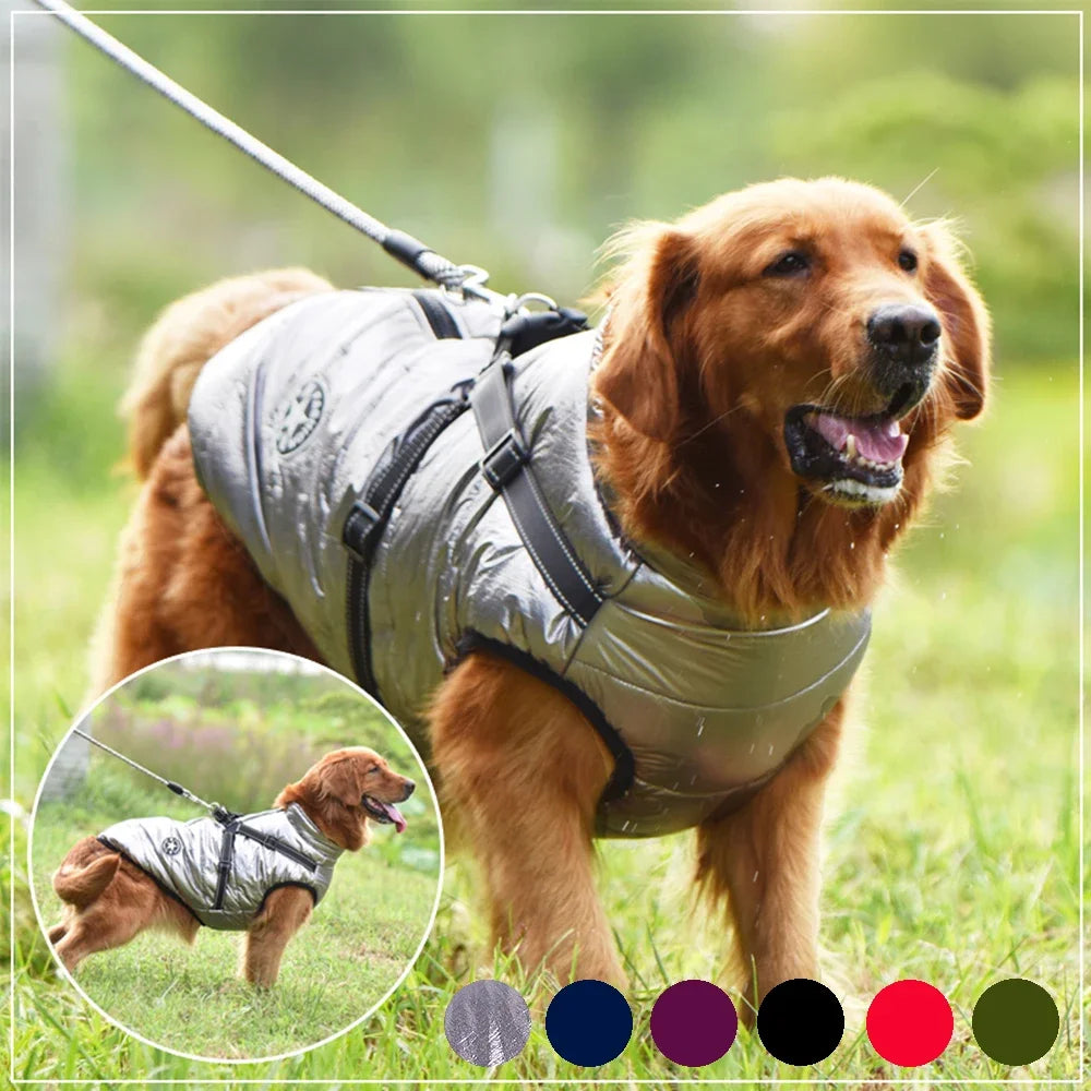 Incredibly Comfortable Dog Jacket With Harness - Shop Happy Paws Now