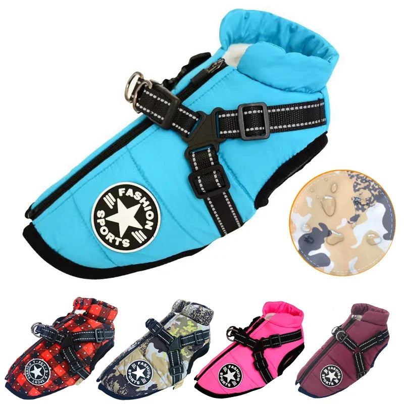 Incredibly Comfortable Dog Jacket With Harness - Shop Happy Paws Now