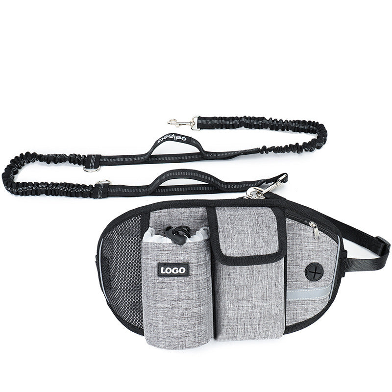 Hands-Free Dog Leash Waist Bag - Runs, Walks & Training - Shop Happy Paws Now