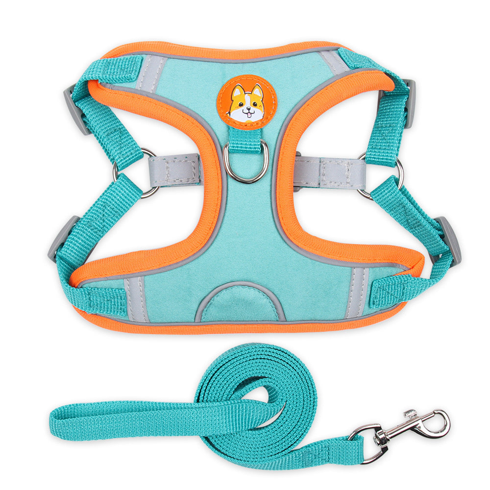 Reflective Dog & Cat Harness – Soft, Breathable & Secure - Shop Happy Paws Now