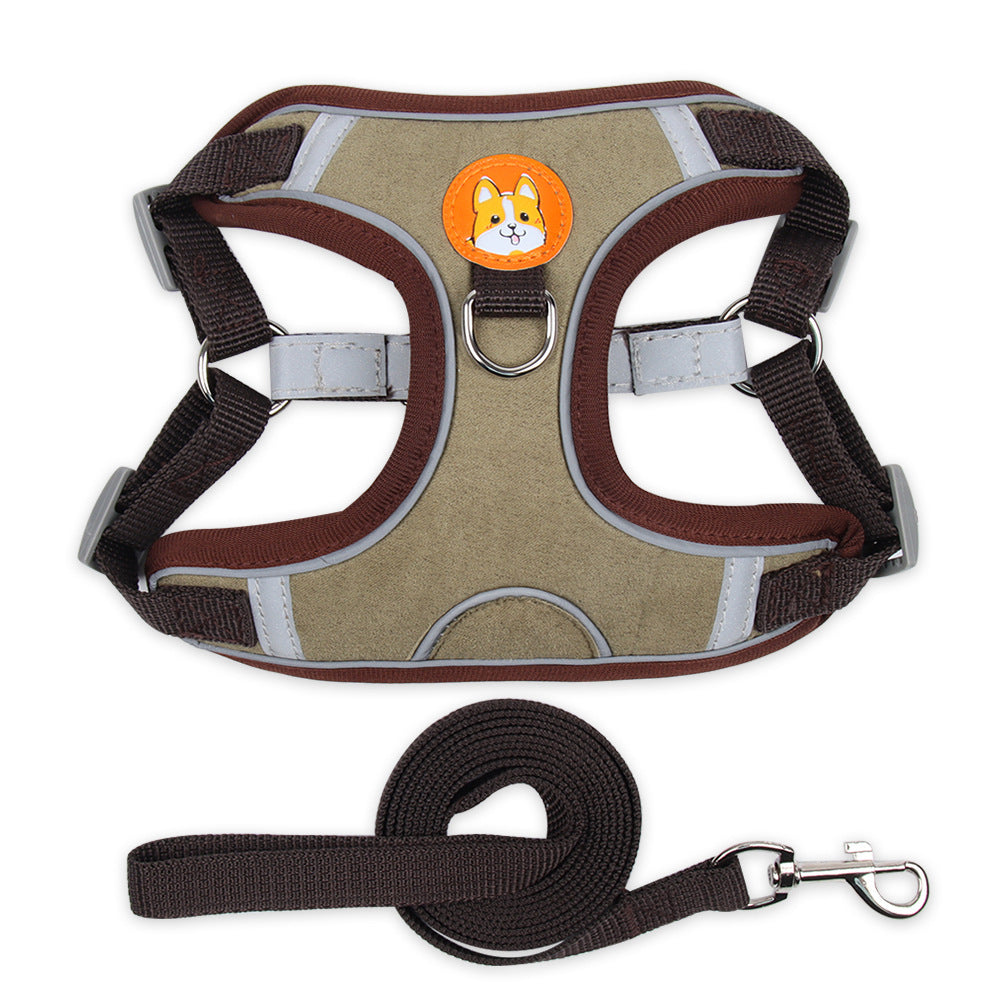 Reflective Dog & Cat Harness – Soft, Breathable & Secure - Shop Happy Paws Now